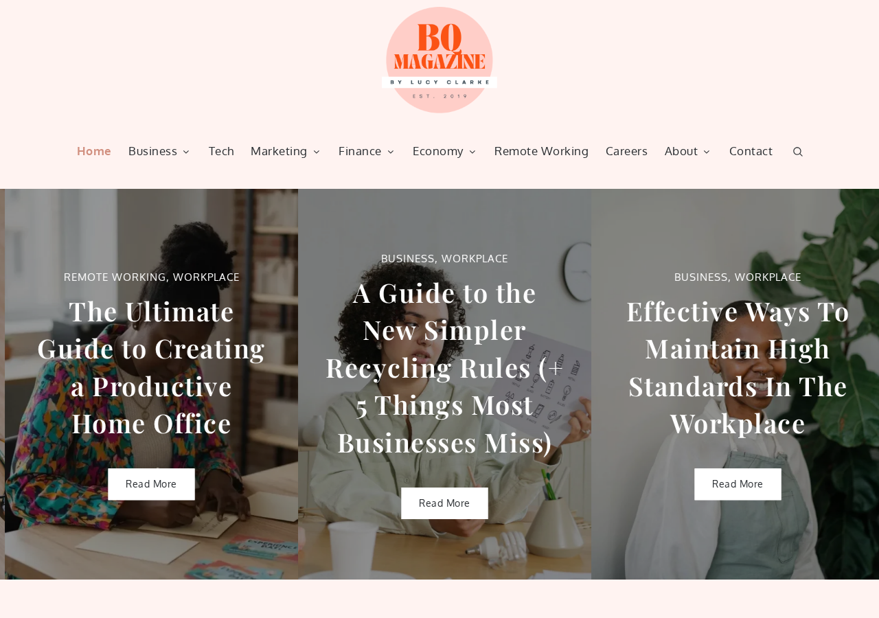 BQ Magazine homepage